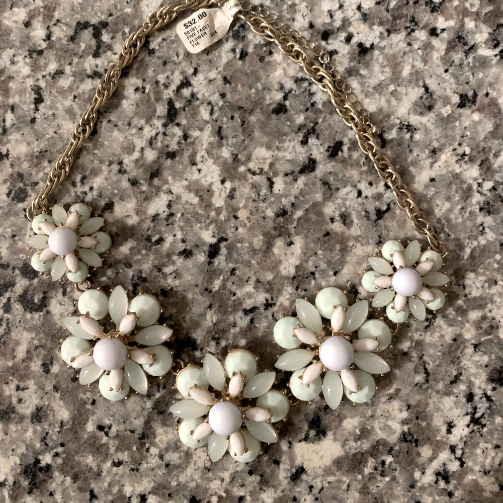 Flower Statement Necklace